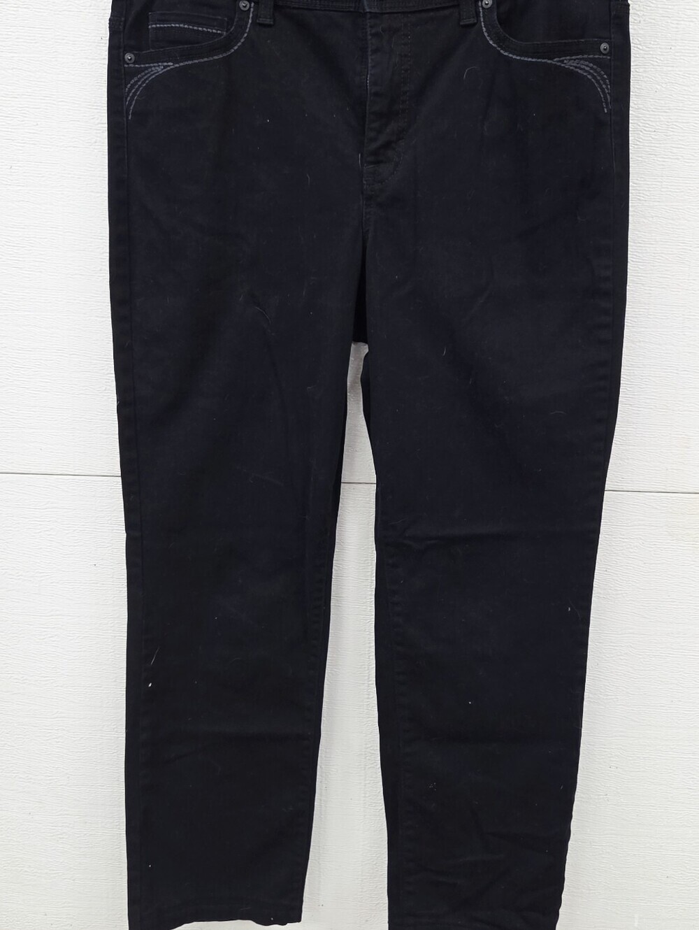 Style & Co Black Stretch Jeans 12 - Picture 3 of 7